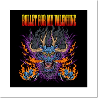 BULLET FOR MY VALENTINE MERCH VTG Posters and Art